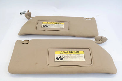 2005-2007 HONDA ODYSSEY SUNVISOR SUN VISORS SHADE SET LH RH W MIRROR LIGHTED OEM