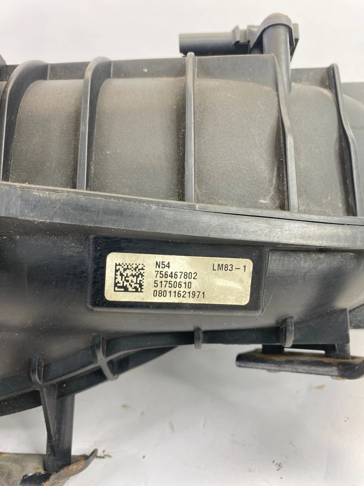2007 2008 BMW 335XI 07-10 335I 3.0L N54 M/T ENGINE AIR INTAKE MANIFOLD 756467802