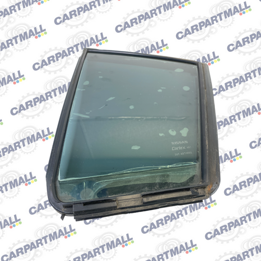 04-08 Nissan Maxima Rear Left Side Door Quarter Window Fixed Glass 82273-7Y000