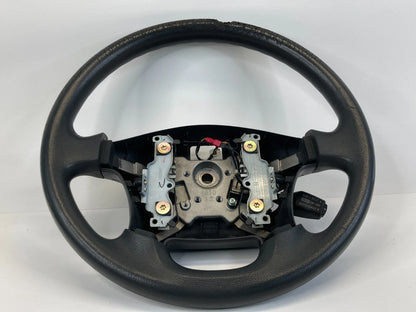 2005-2010 KIA SPORTAGE STEERING WHEEL 4 SPOKE BLACK W/ CRUISE CONTROL SWITCH OEM