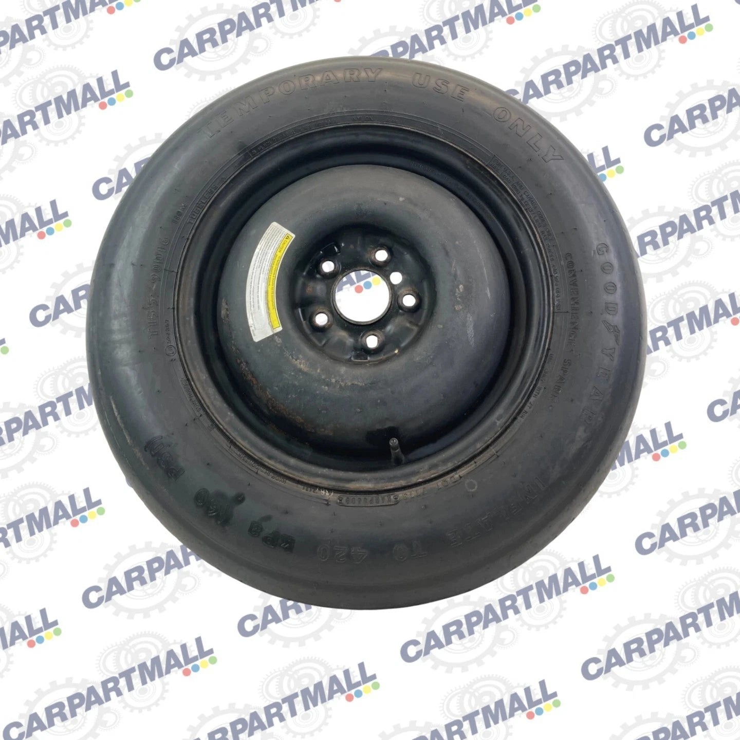 2008-2013 NISSAN ROGUE SPARE TIRE COMPACT RIM DONUT WHEEL T155/90D16 16" R16