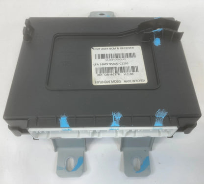2015-2017 HYUNDAI SONATA BODY CONTROL MODULE BCM RECEIVER UNIT FRONT 95400-C2201
