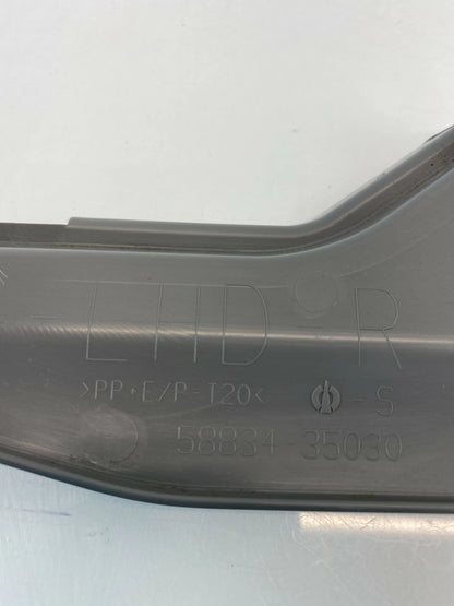 2003-2009 TOYOTA 4RUNNER CENTER CONSOLE RIGHT UPPER COVER BEZEL TRIM 58834-35030
