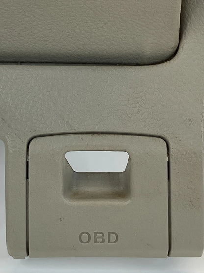 09 10 TOYOTA COROLLA DASH PANEL TRIM BEZEL & POCKET W/ MIRROR SWITCH 55480-02070