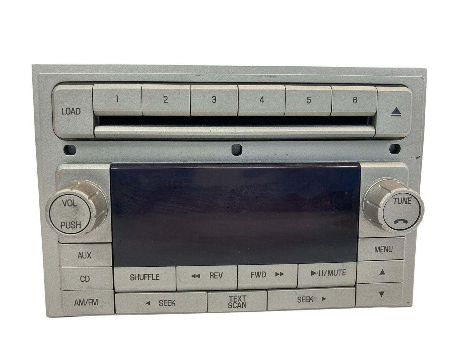 2007 07 Lincoln MKZ Radio AM/FM 6 Disc CD Player Receiver 7H6T-18C815-AG OEM