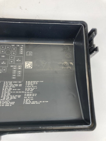 2011-2014 Chevrolet Cruze 1.4L Engine Fuse Box Relay Cover Cap 812461952 OEM