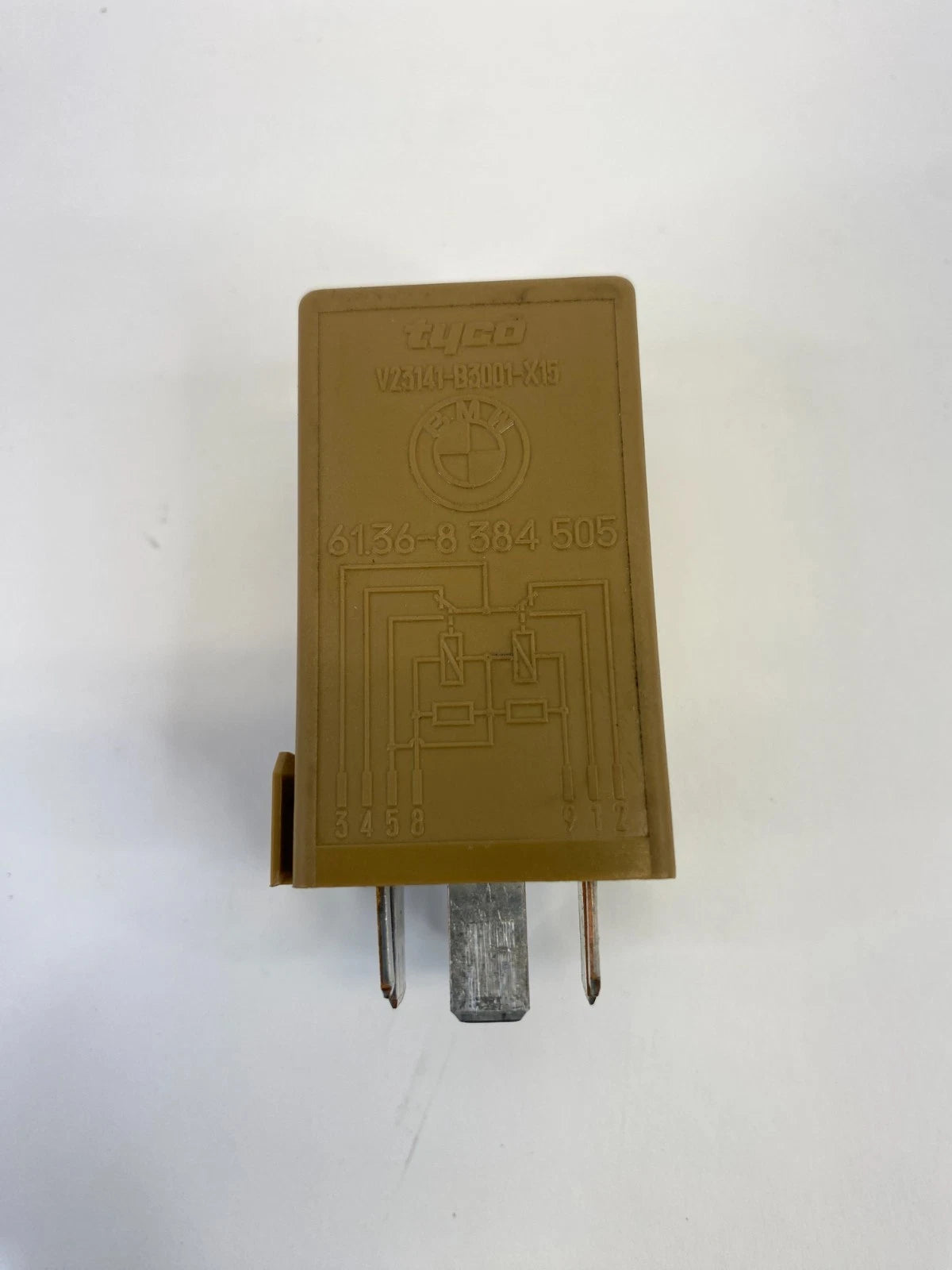 2001-2005 BMW 325I WINDSHIELD WIPER MOTOR RELAY ASSY 6136-8-384-505