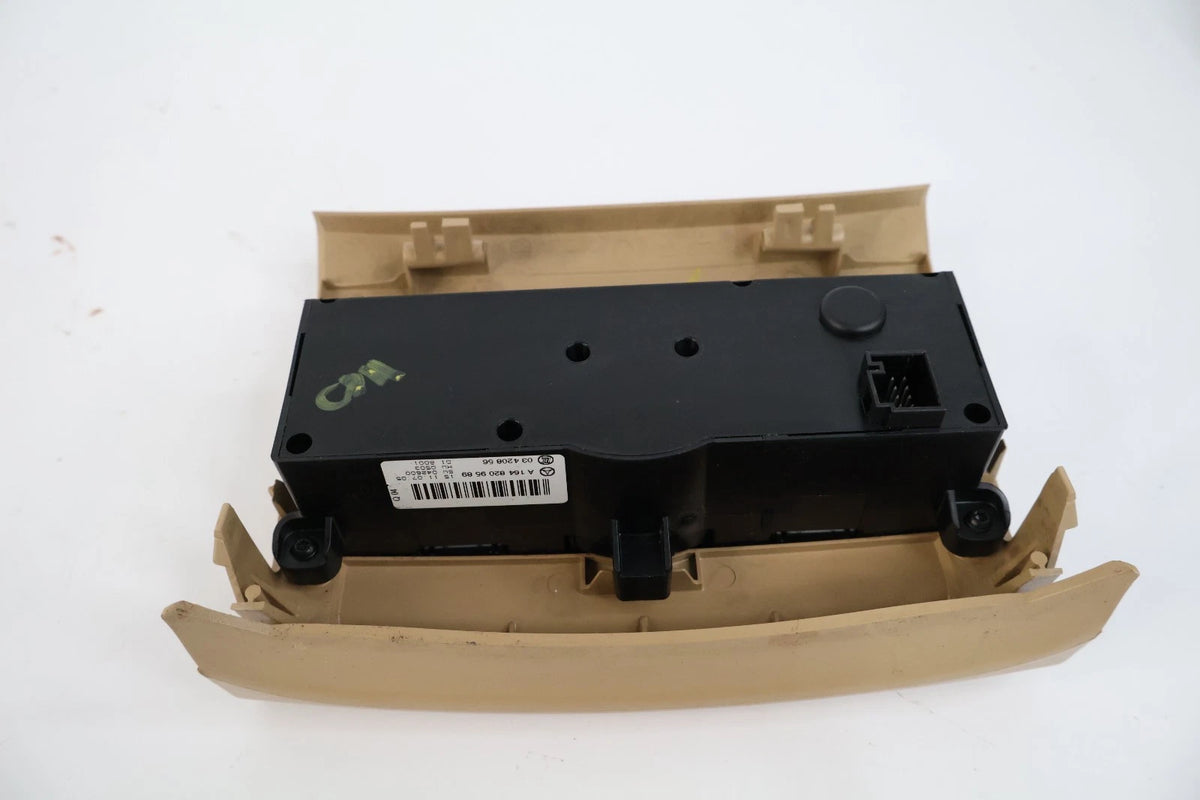 2006-2012 MERCEDES R350 REAR CONSOLE A/C TEMP CLIMATE CONTROL PANEL A1648209589