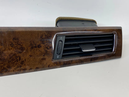 09 10 BMW 535i XDRIVE 08-10 535i CENTER DASH TRIM MOLDING BEZEL W/ AIR VENT OEM