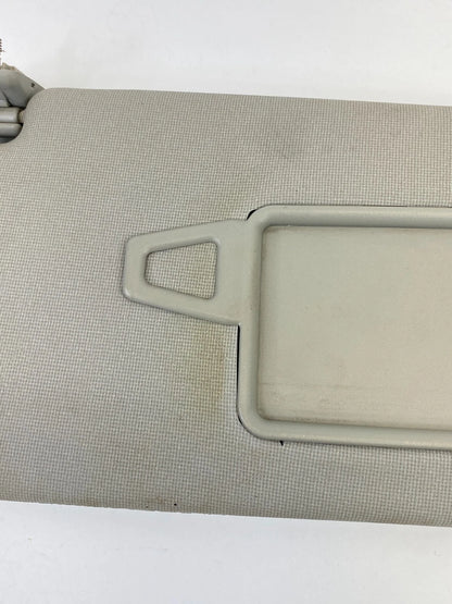 2010-2013 KIA FORTE W/O SUNROOF FRONT RIGHT PASSENGER SIDE SUNVISOR SUN VISOR
