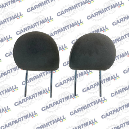 2007-2009 NISSAN SENTRA SL REAR HEADRESTS HEAD RESTS SET PAIR CLOTH OEM