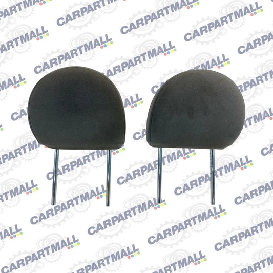 2007-2009 NISSAN SENTRA SL REAR HEADRESTS HEAD RESTS SET PAIR CLOTH OEM