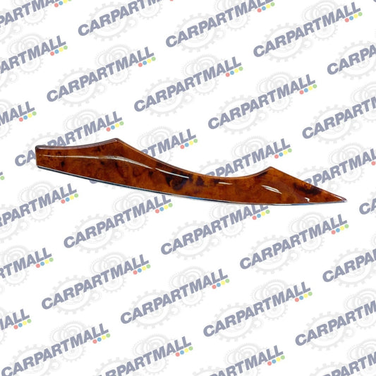 2003-2006 MERCEDES-BENZ E500 REAR LEFT DRIVER SIDE DOOR TRIM PANEL WOOD 204967