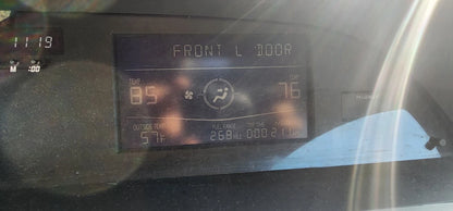 2005-2007 TOYOTA AVALON DASH INFORMATION DISPLAY SCREEN CENTER W/CLOCK OEM