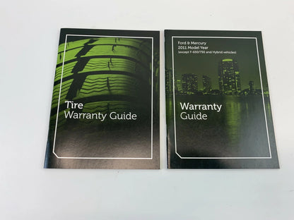 2011 11 FORD FUSION SEDAN OWNER'S MANUAL WARRANTY GUIDE BOOK W/ CASE OEM