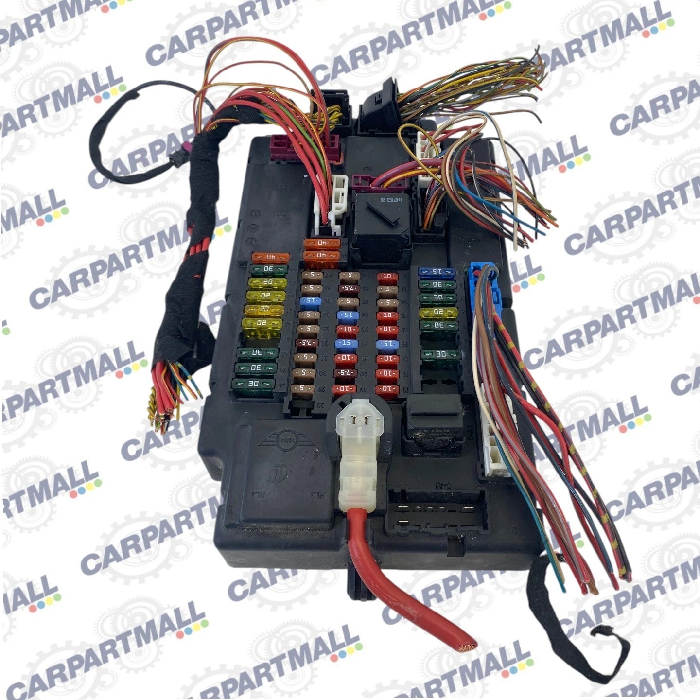 07-13 MINI COOPER BODY CONTROL MODULE INTERIOR CABIN FUSE BOX 61-35-3-450-824