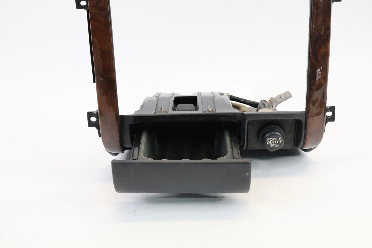 2003-2005 HONDA PILOT LOWER CENTER DASH TRIM BEZEL W/ POWER OUTLET ASHTRAY OEM