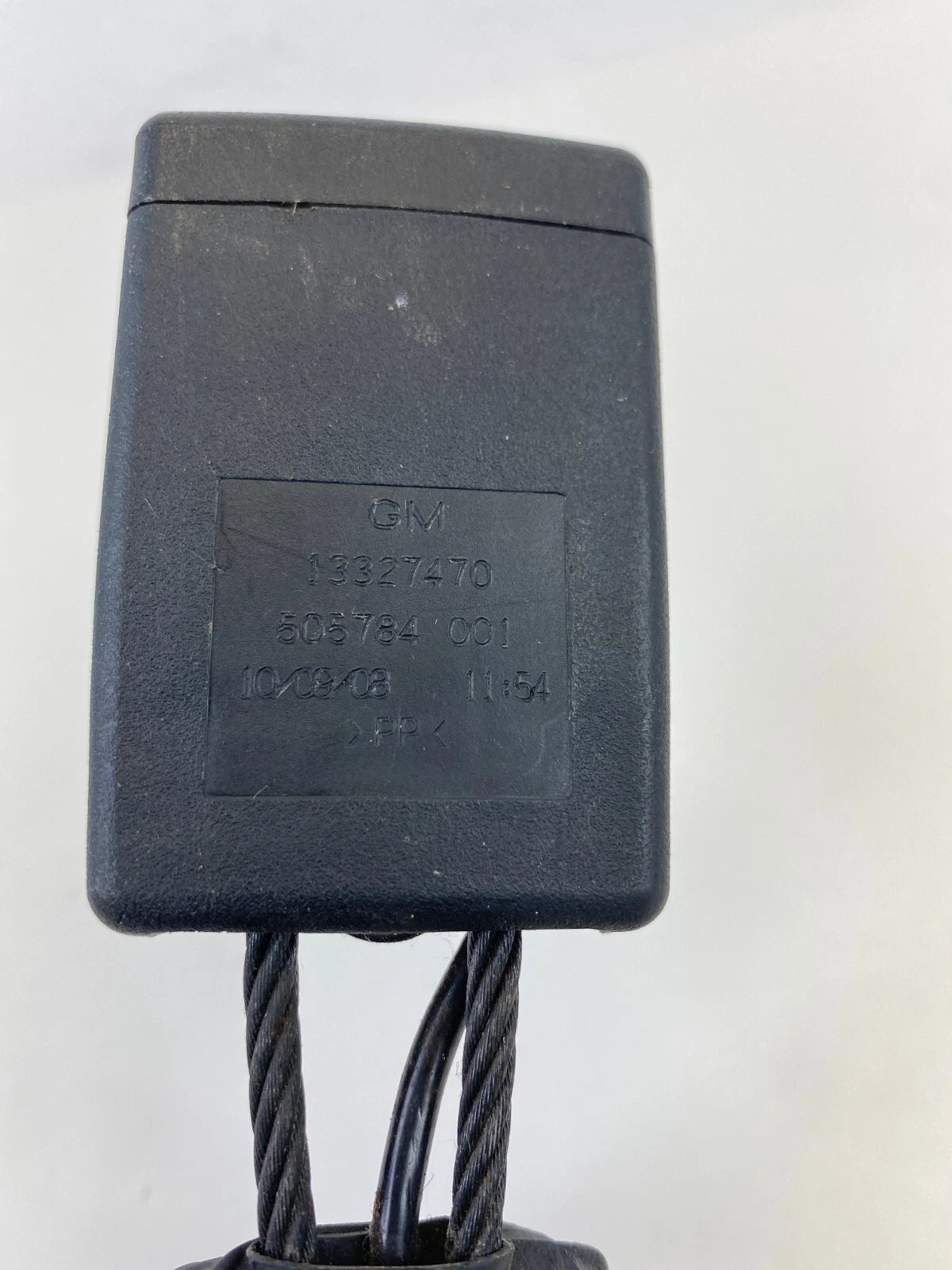 2011 BUICK REGAL FRONT RIGHT RH PASSENGER SEAT BELT BUCKLE RECEIVER OEM 13327470