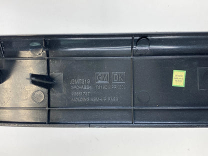 13-15 CHEVY CAPTIVA SPORT DASH RIGHT SIDE MOLDING TRIM PANEL COVER 96661737 OEM