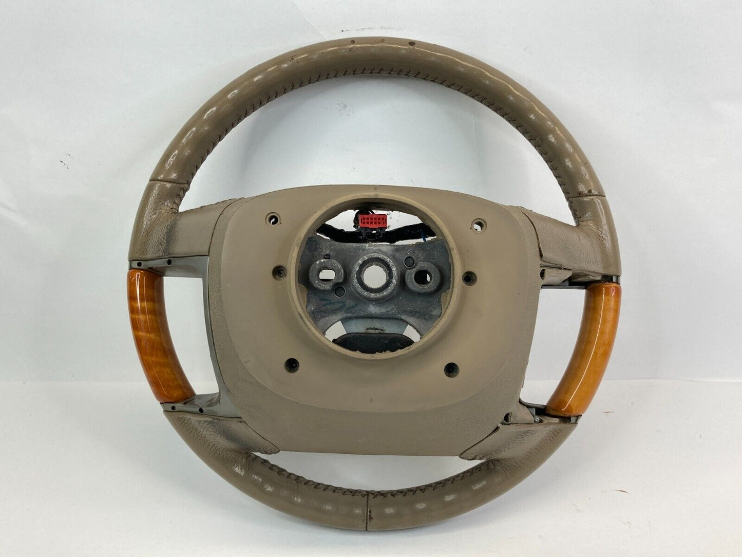 2007 Lincoln MKZ Steering Wheel w /Cruise Media Audio Controls 7H633F563BEW OEM