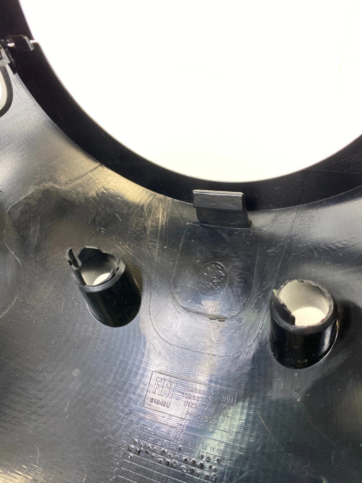 2012-2019 FIAT 500 STEERING COLUMN COVER TRIM BEZEL SHROUD 1096533X-001 OEM