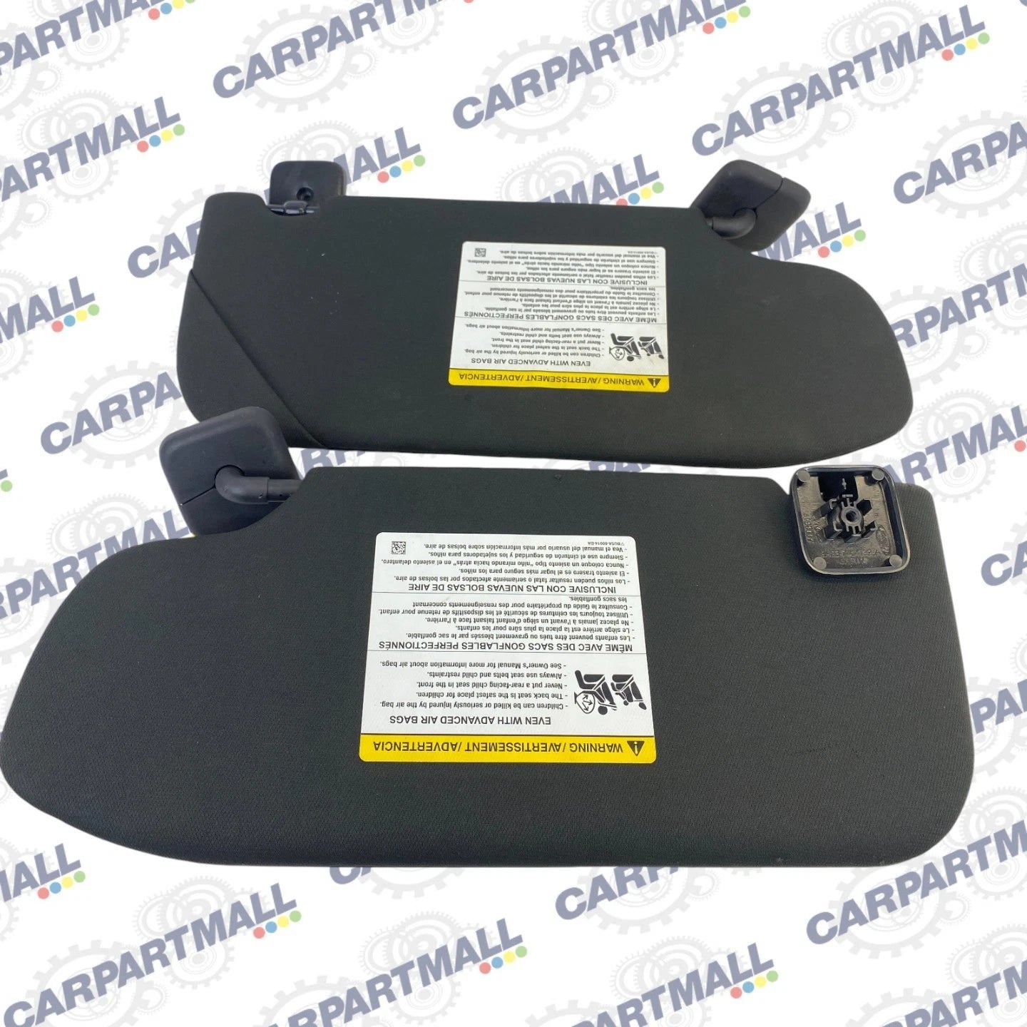 2013-2019 Ford Taurus Roof Sunvisor Sun Visor Shade Left & Right Set OEM