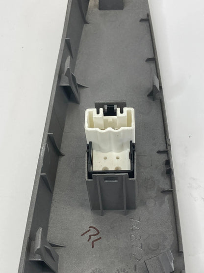 2004-2009 TOYOTA PRIUS REAR LEFT DOOR WINDOW CONTROL SWITCH BEZEL OEM 7427247050