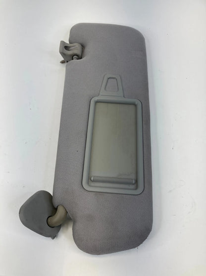 2011-2014 HYUNDAI SONATA LEFT DRIVER SUNVISOR SUN VISOR CLOTH GRAY OEM