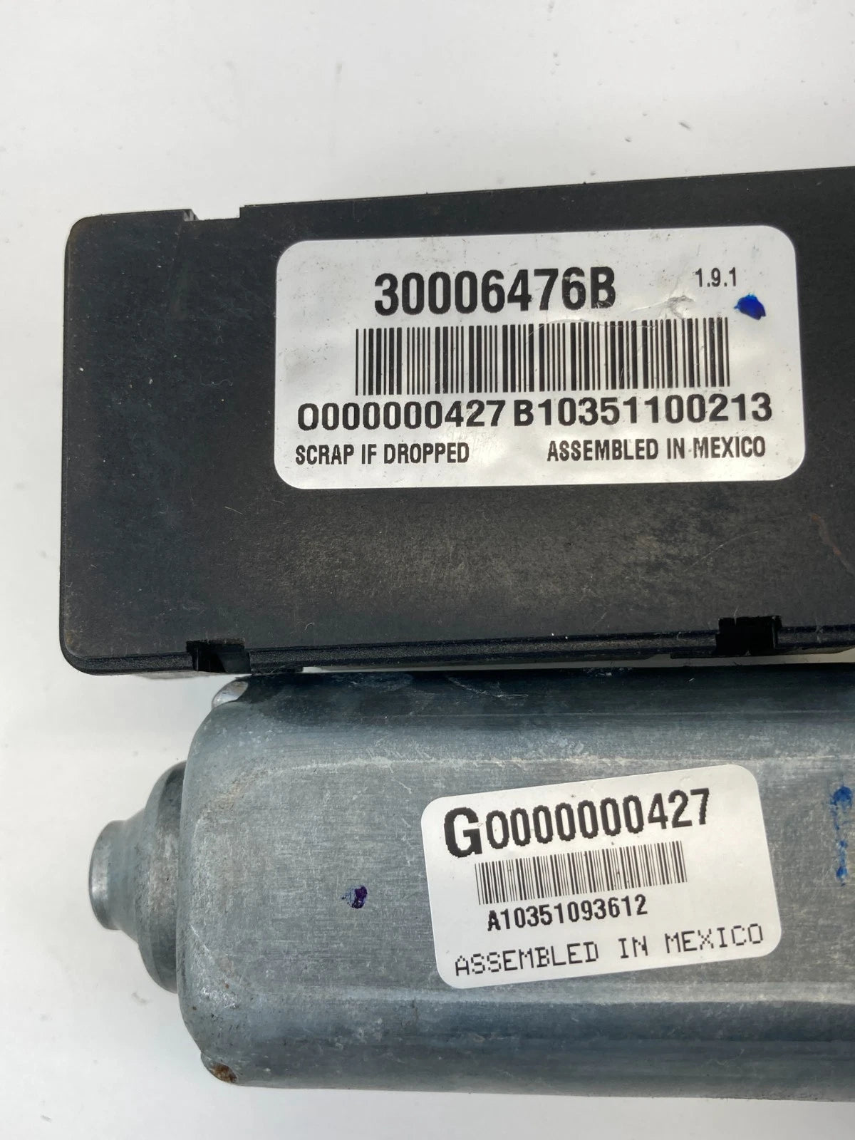 2005-2011 CADILLAC STS UPPER SUNROOF MOTOR MOONROOF MOTOR 30006476B OEM