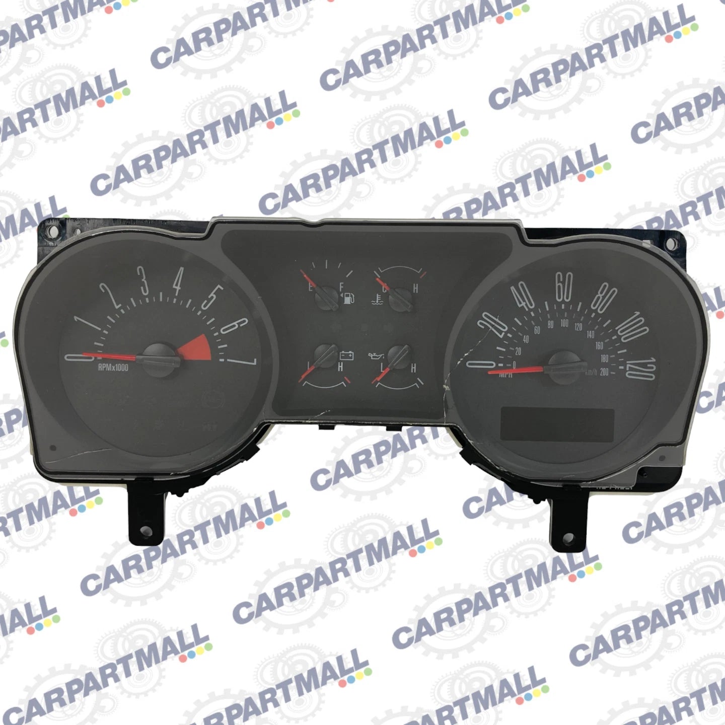 07 08 09 FORD MUSTANG 4.0L AT SPEEDOMETER INSTRUMENT CLUSTER 7R33-10849-EC 203K