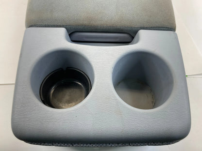 2000-2005 TOYOTA TUNDRA JUMP SEAT CENTER CONSOLE ARMREST CUP HOLDER STORAGE