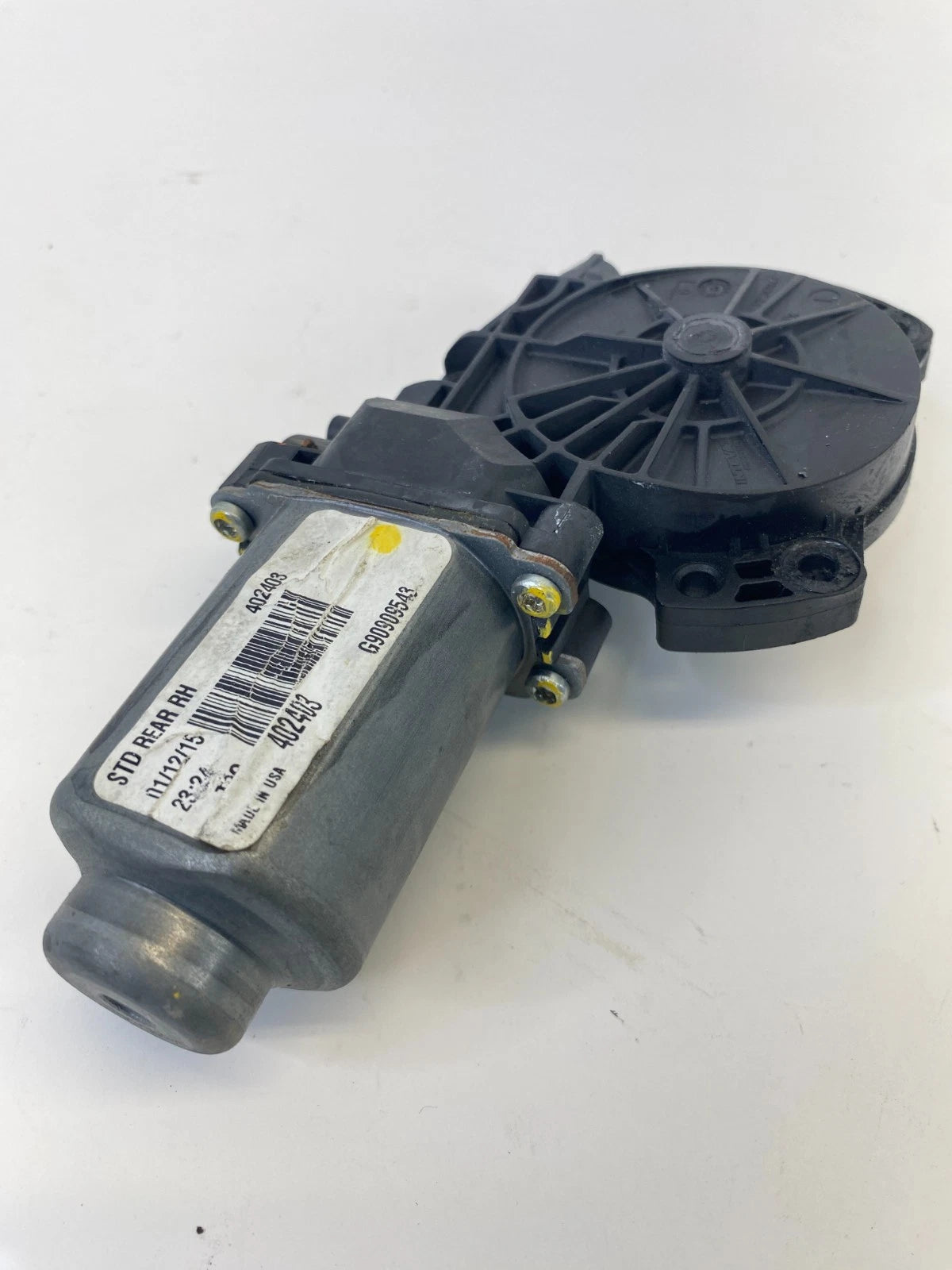 2011-2016 KIA OPTIMA REAR RIGHT SIDE DOOR POWER WINDOW MOTOR ASSY 402403 OEM