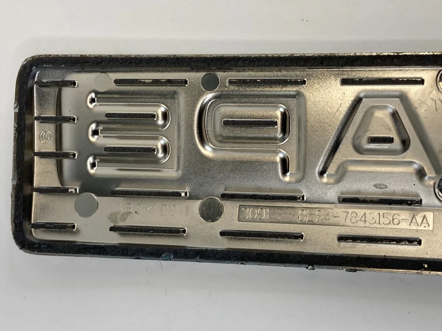 2008-2012 FORD ESCAPE XLT REAR TRUNK HATCH LID EMBLEM BADGE LOGO 8L84-7843156-AA