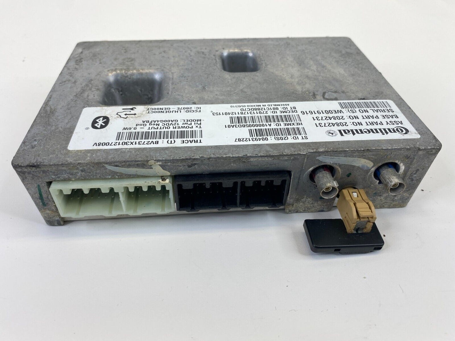 2010 Cadillac SRX OnStar Communication Computer Control Module 20842731 OEM