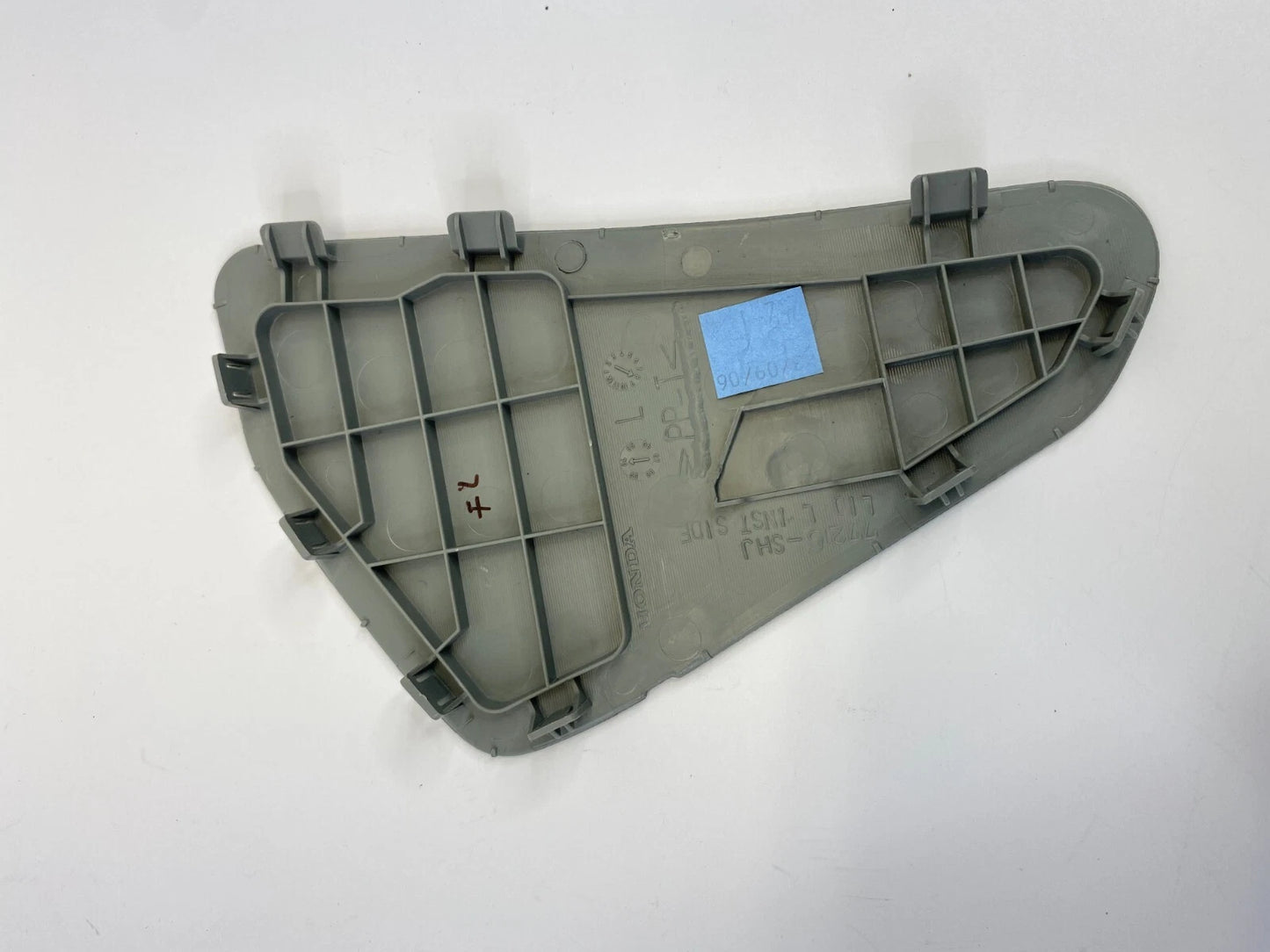 05-10 HONDA ODYSSEY LEFT DRIVER SIDE DASH END CAP COVER TRIM PANEL 77215-SHJ OEM