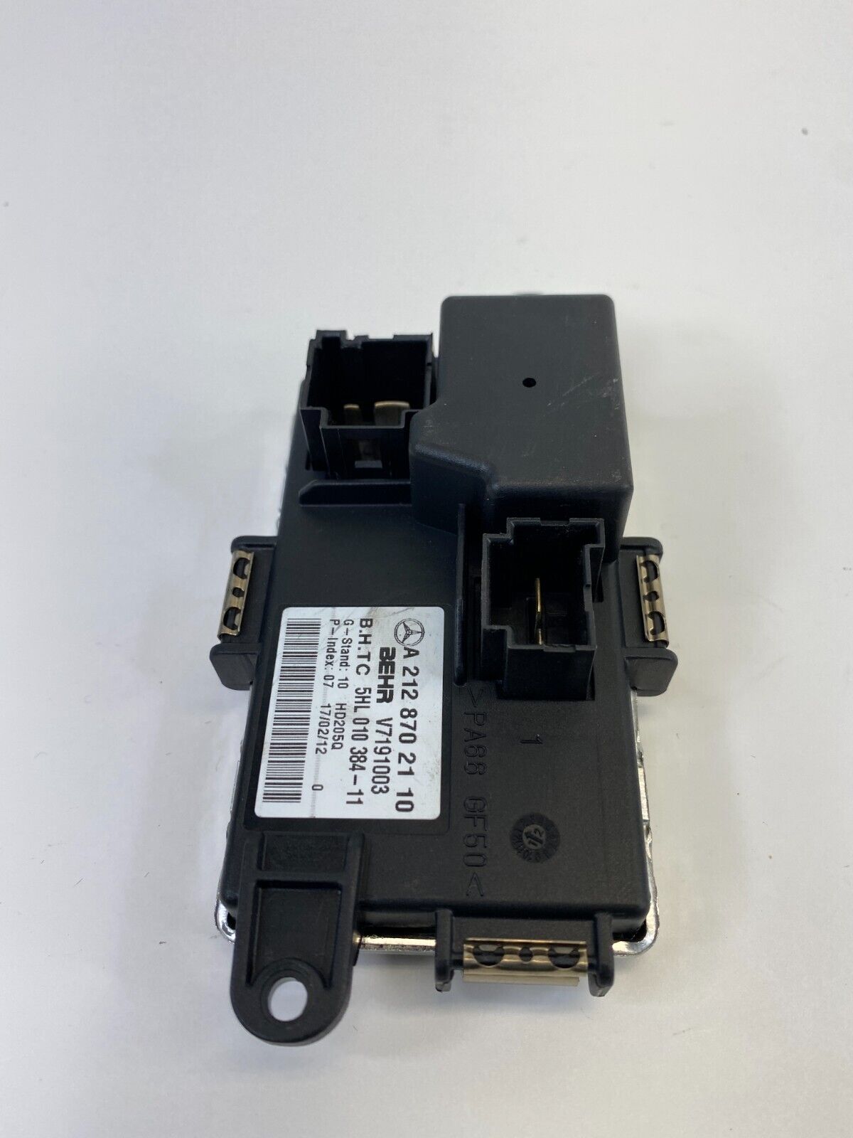 2012-2015 Mercedes-Benz E350 Blower Regulator Resistor Control Module Unit OEM