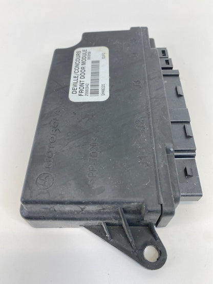 2000 2001 Cadillac DeVille Sedan 4DR Front Door Computer Control Module 25660942