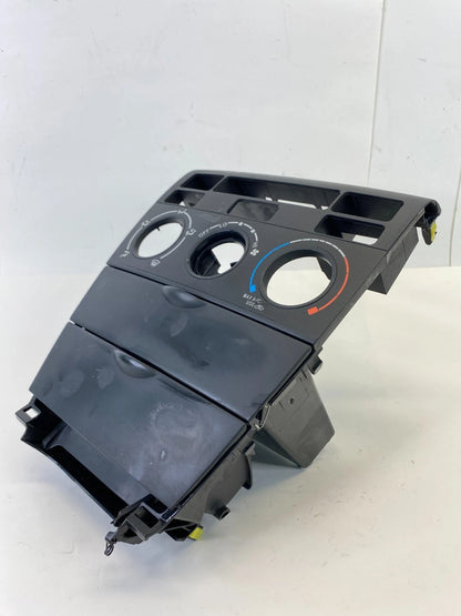 03-08 TOYOTA COROLLA CENTER DASH CLIMATE CONTROL BEZEL W/ STORAGE 55420-02160