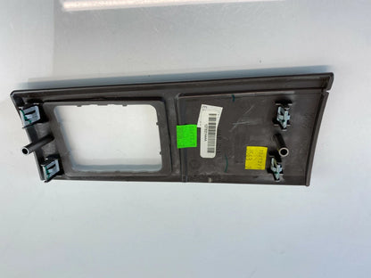 08-10 GRAND CARAVAN TOWN & COUNTRY DASH HEADLIGHT SWITCH BEZEL COVER TRIM WOOD