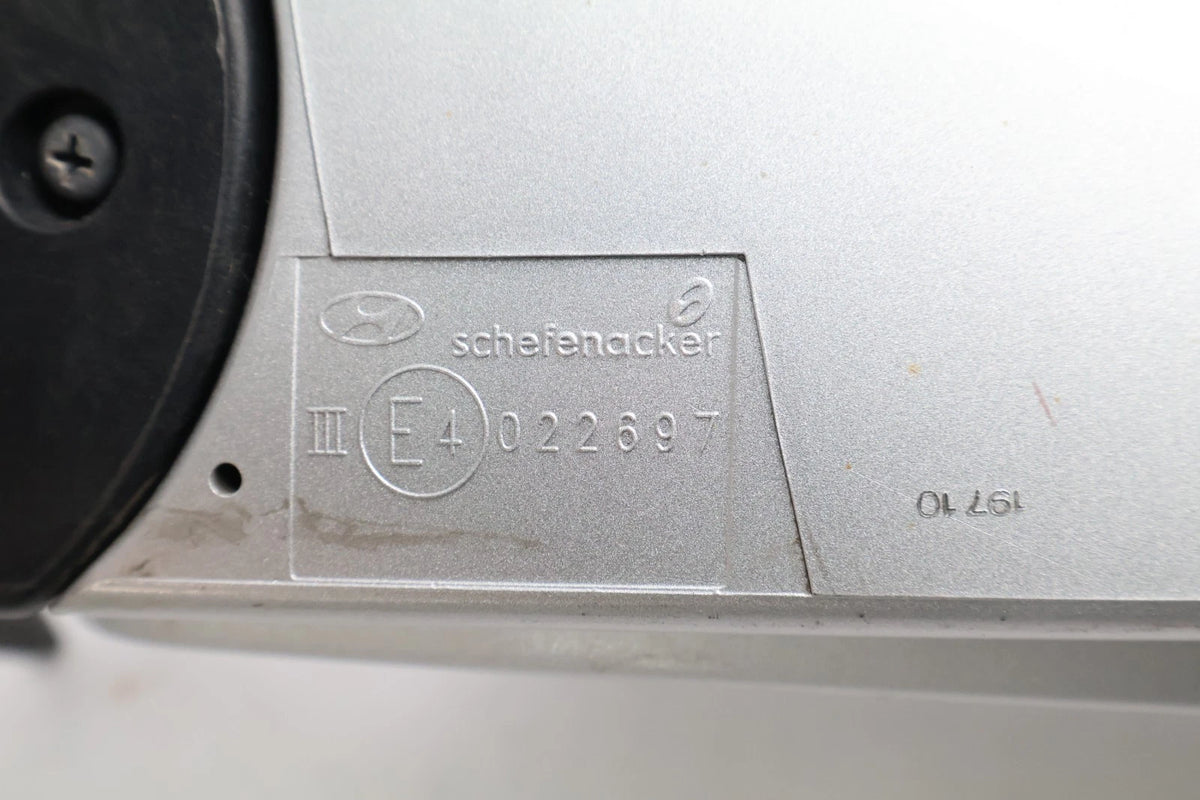 2007-2010 HYUNDAI ELANTRA LEFT DRIVER SIDE VIEW DOOR MIRROR POWER SILVER OEM