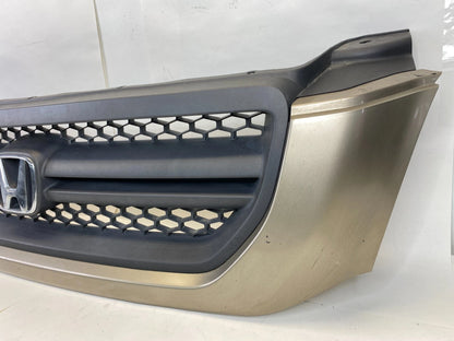 2003 2004 2005 HONDA PILOT FRONT UPPER GRILL GRILLE 75101-S9V-A000 OEM