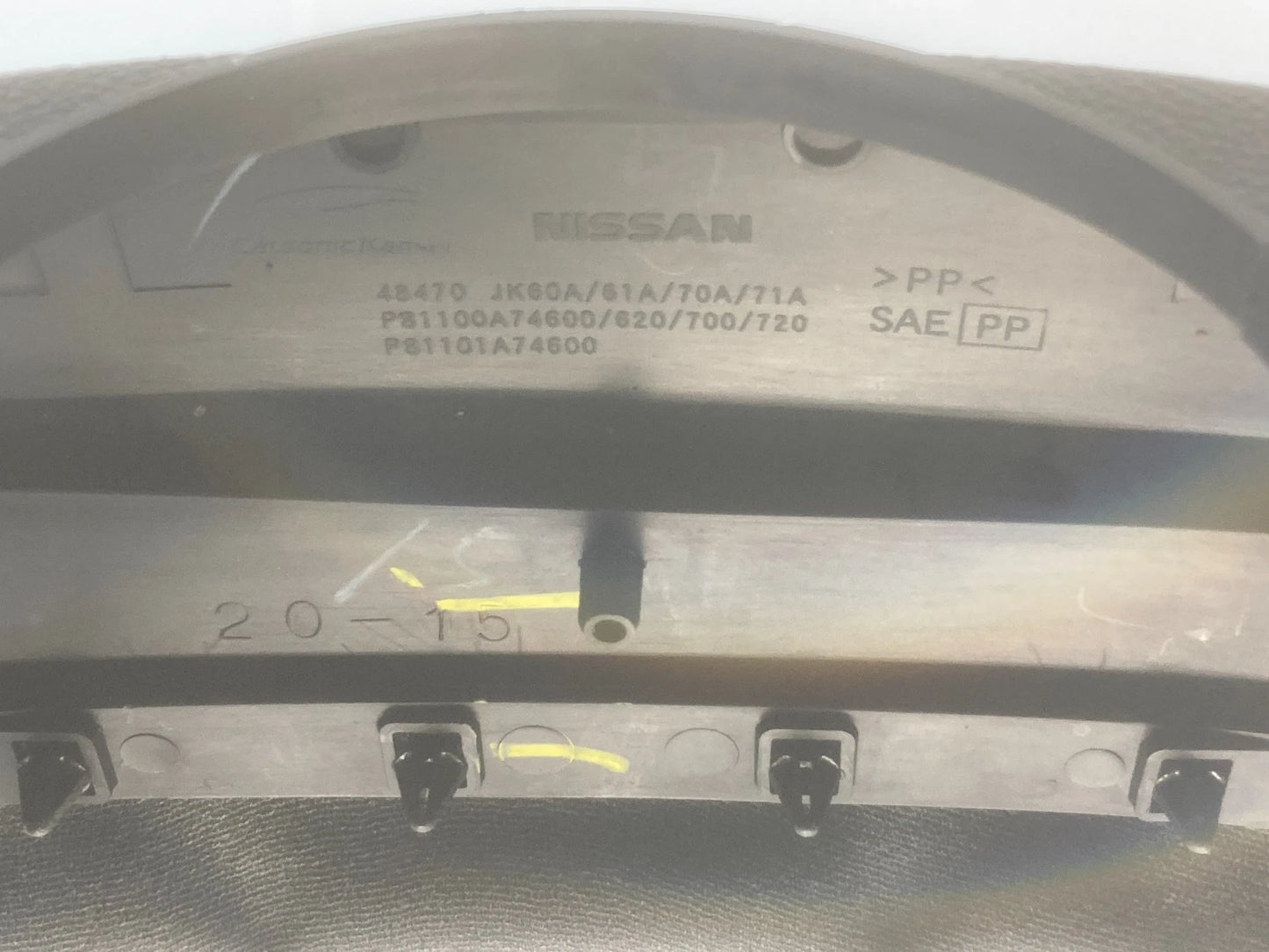 2007 2008 INFINITI G35 08-10 G37 STEERING COLUMN SHROUD COVER TRIM 48470-JK60A