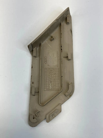 06-11 AUDI A6 02-08 A4 FRONT LEFT SEAT BELT TRACK CAP COVER TRIM 8E0882327A OEM