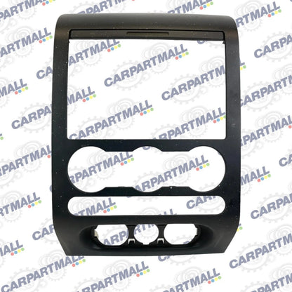 2004-2008 FORD F-150 CENTER DASH RADIO CLIMATE CONTROL BEZEL TRIM 6L302TA3JA6