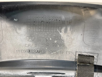 11-14 DODGE AVENGER SPEEDOMETER CLUSTER UPPER SHROUD TRIM BEZEL 1TE061X9AB OEM