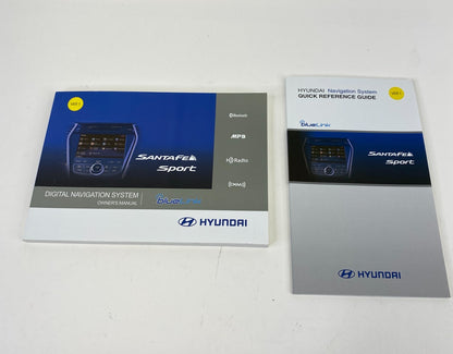 2013 Hyundai Santa Fe Sport Owner's Guide Manual Book Information Set W/ Case