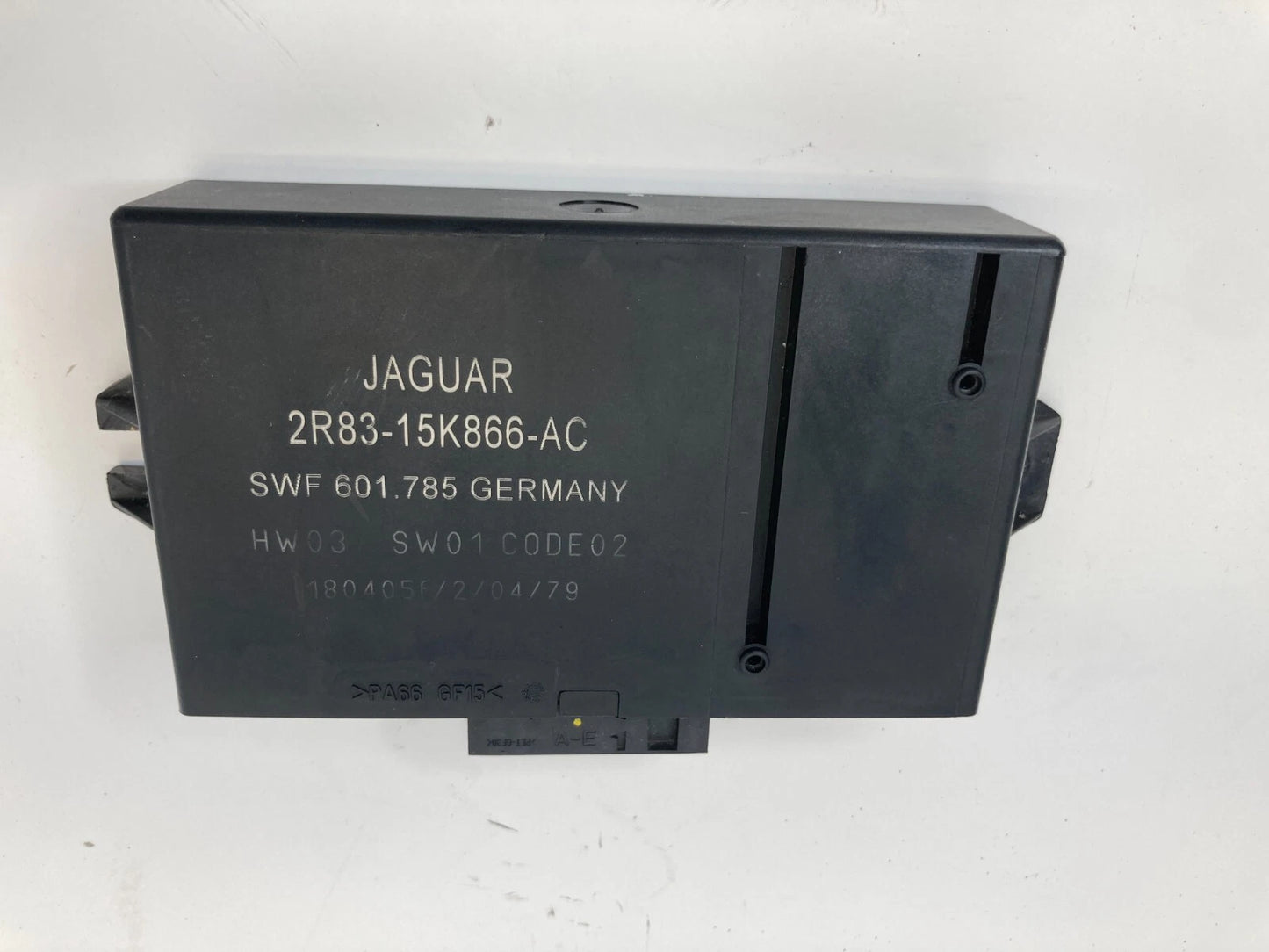 03-08 JAGUAR S-TYPE PARK REAR PARKING ASSIST CONTROL MODULE 2R83-15K866-AC OEM