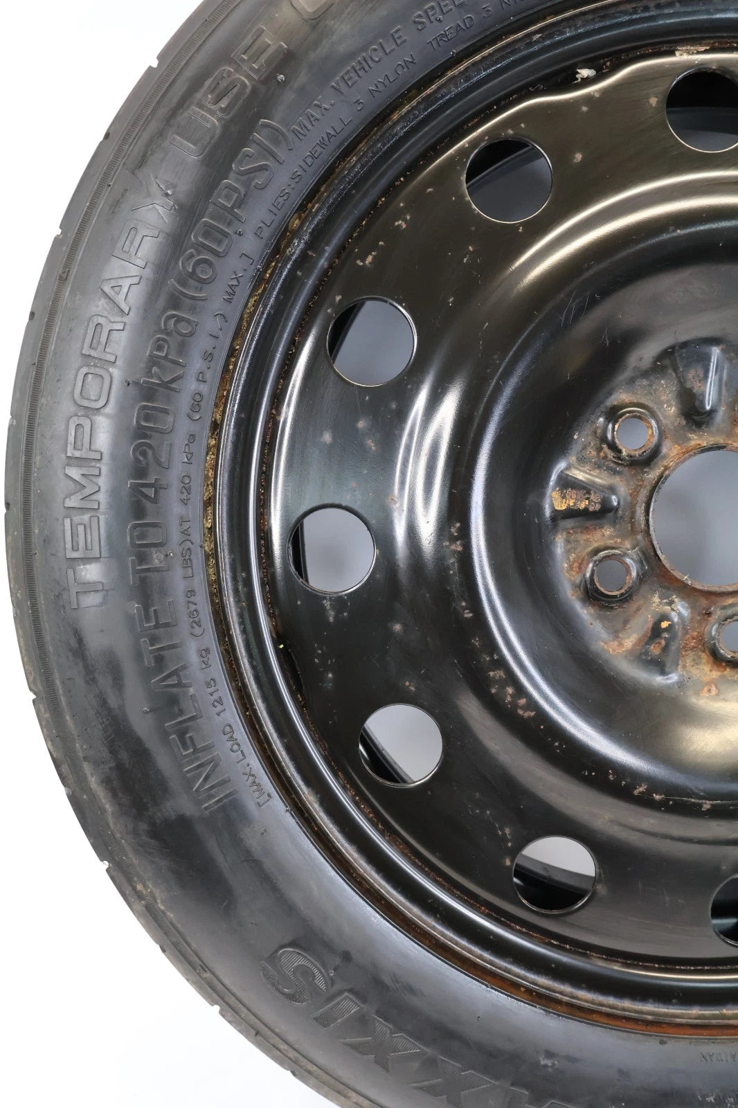 2013-2019 FORD EXPLORER 17 INCH EMERGENCY SPARE TIRE WHEEL 165/80/R17 115M OEM