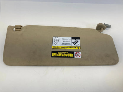 2007-2009 ACURA MDX SUN VISOR SHADE LEFT DRIVER RIGHT PASSENGER PAIR SET OEM
