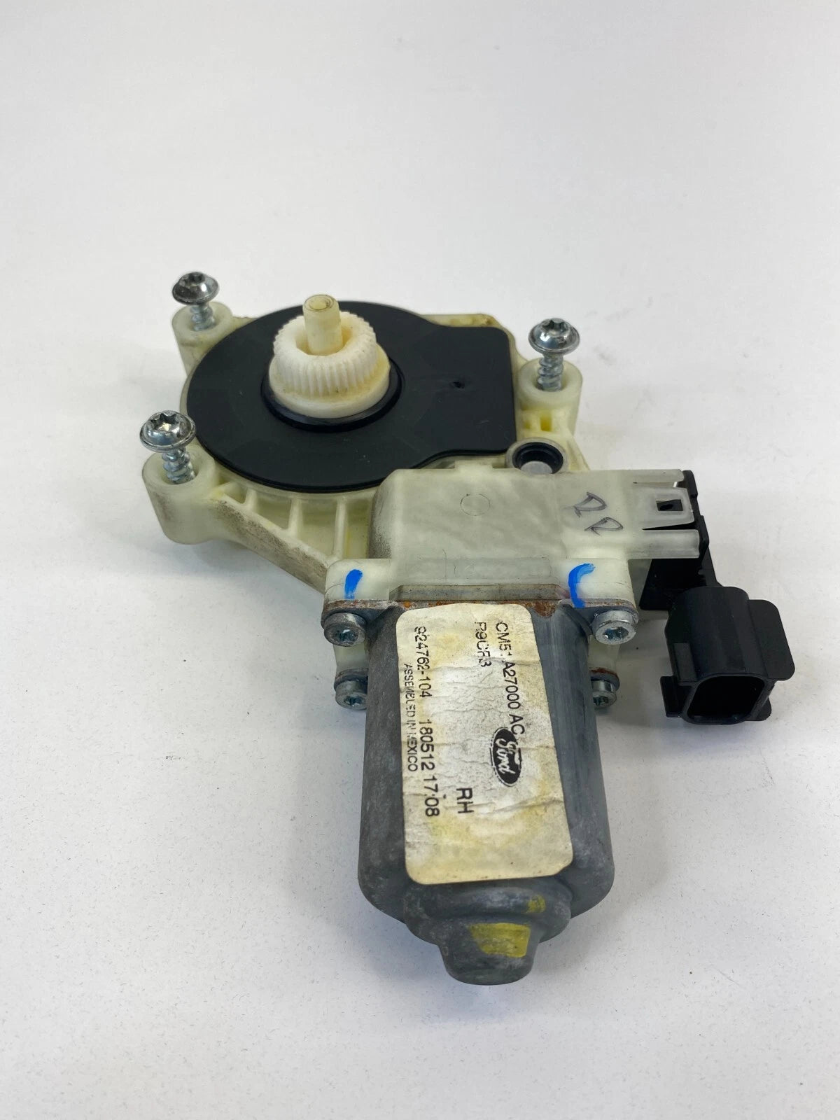 2012-2018 FORD FOCUS REAR RIGHT SIDE DOOR POWER WINDOW MOTOR CM51-A27000 2 PINS